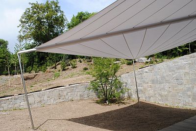 Stínicí plachty